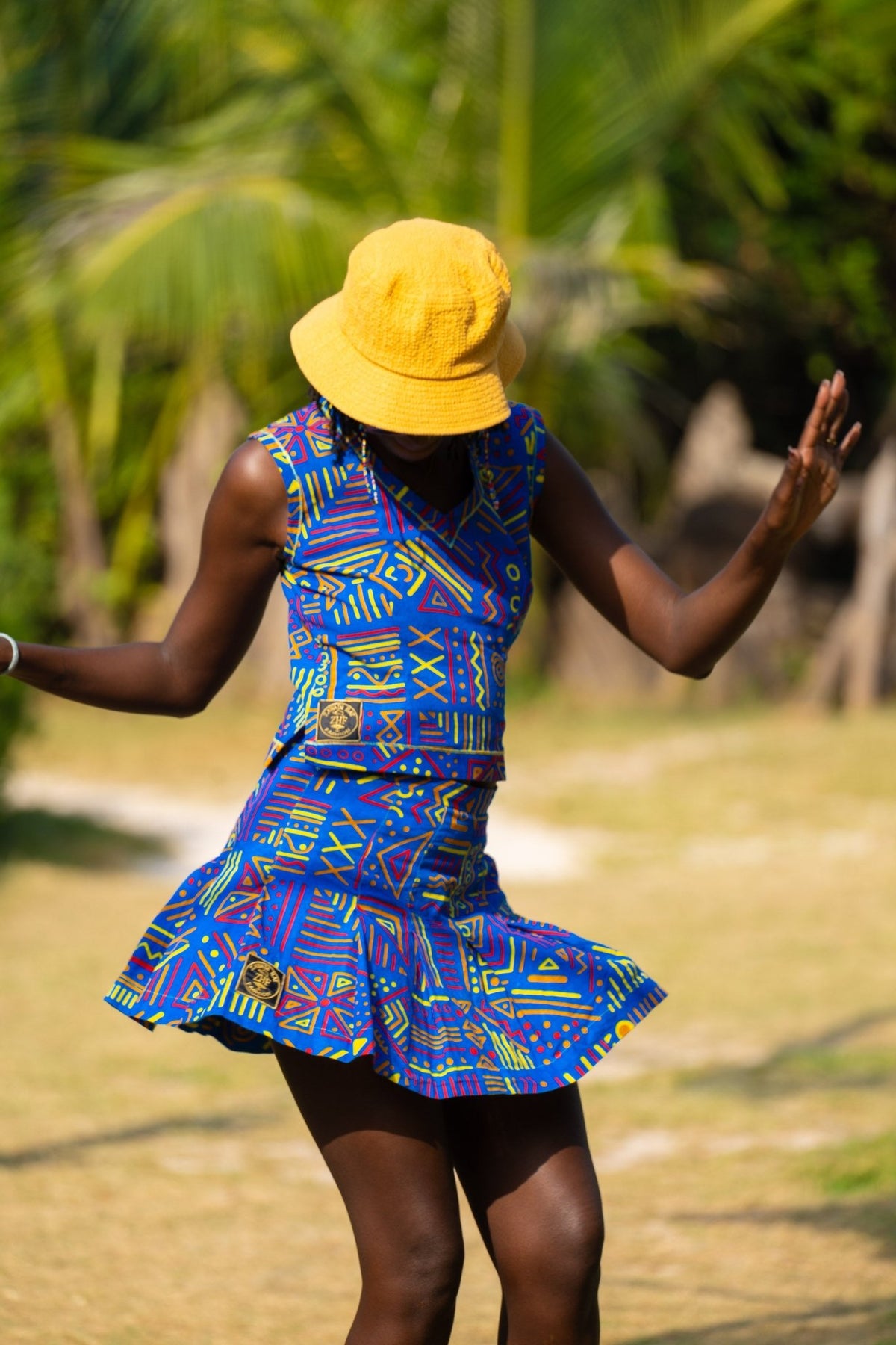 Female Tribal Echo Tennis Set - Zawadi Hat Fashion