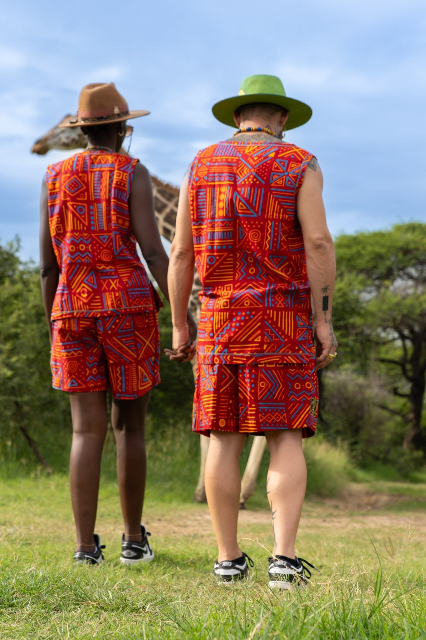 Male Tribal Echo Set - Zawadi Hat Fashion