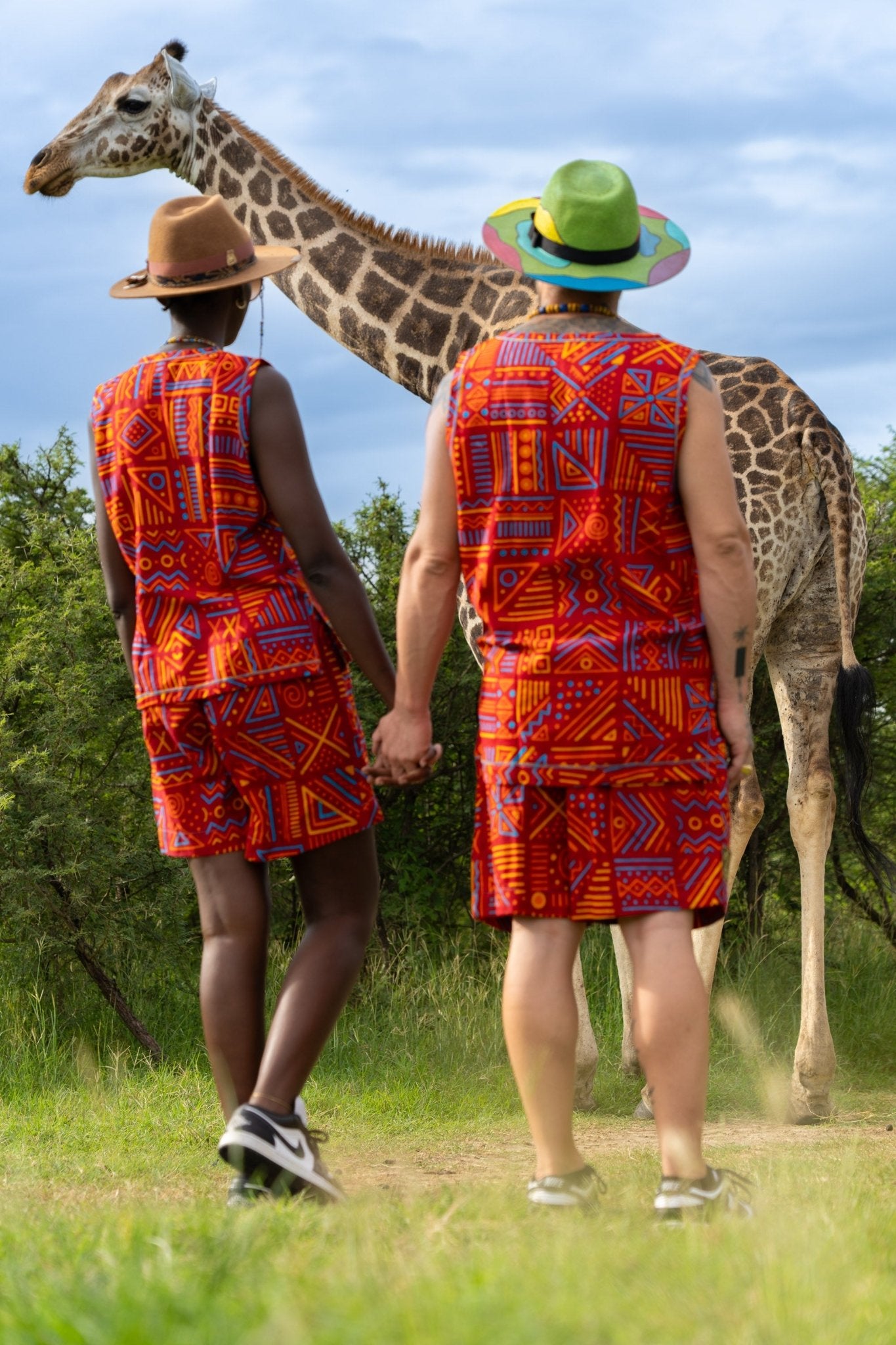 Male Tribal Echo Set - Zawadi Hat Fashion