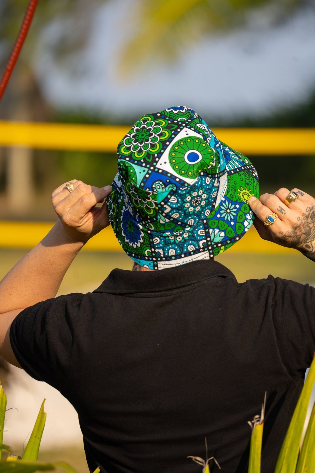 Mandala Bloom African Print Bucket Hats - Zawadi Hat Fashion