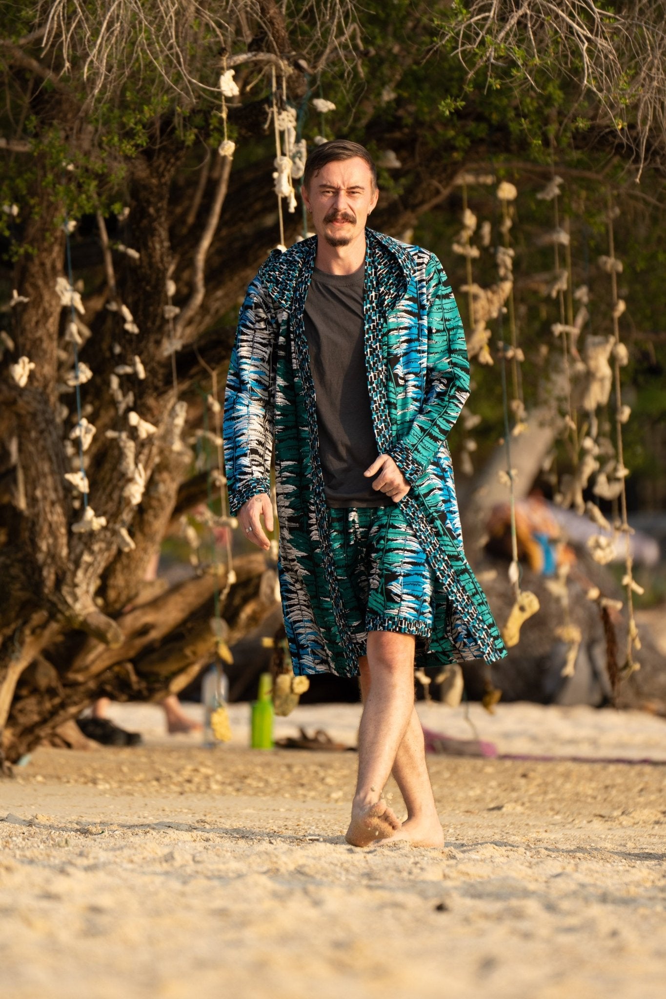 Ocean Teal Female & Male Shorts — Luxury Resort Wear - Zawadi Hat Fashion