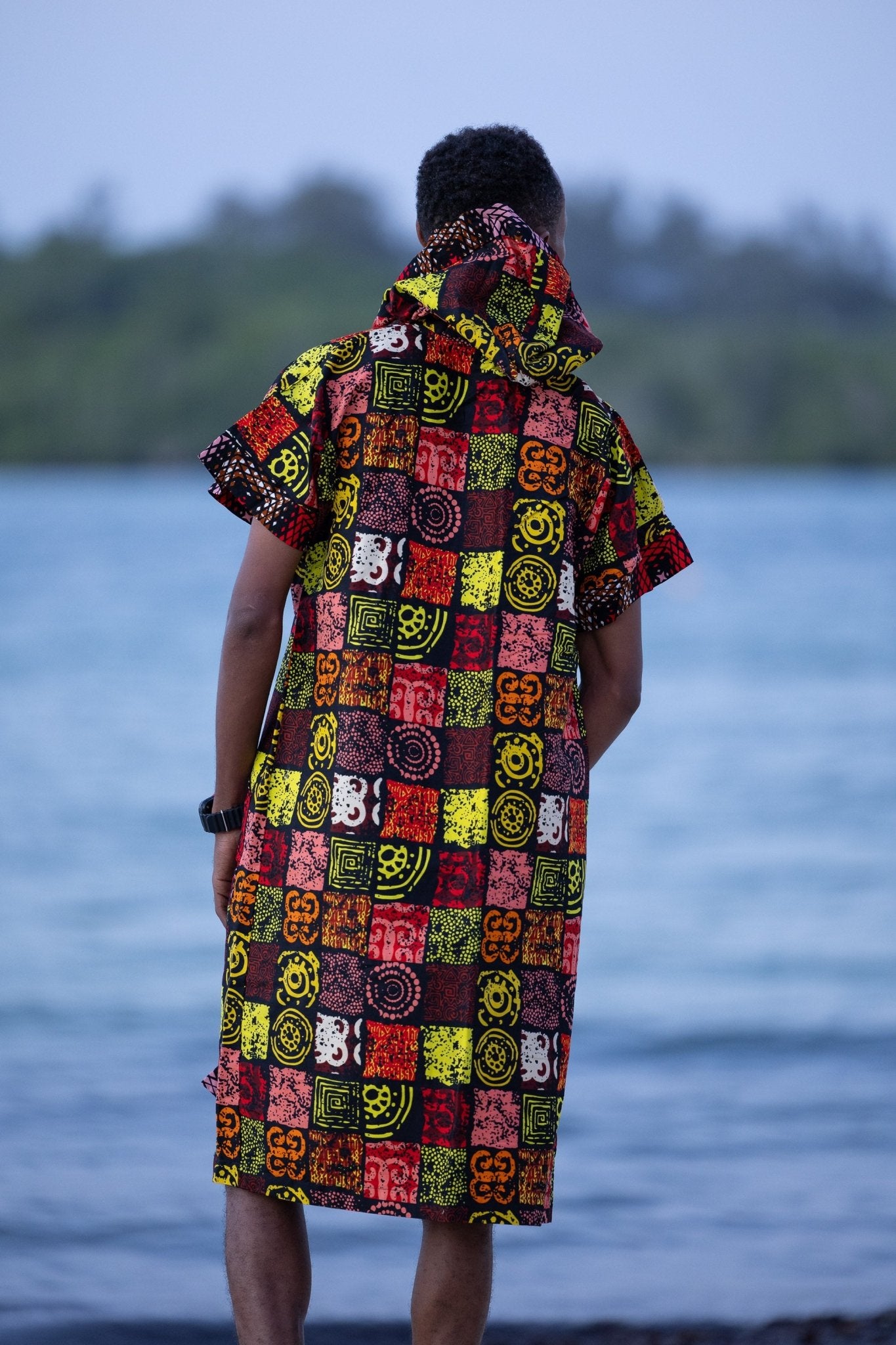 Spice Mix Short Cover - Up — Luxury Resort Wear - Zawadi Hat Fashion