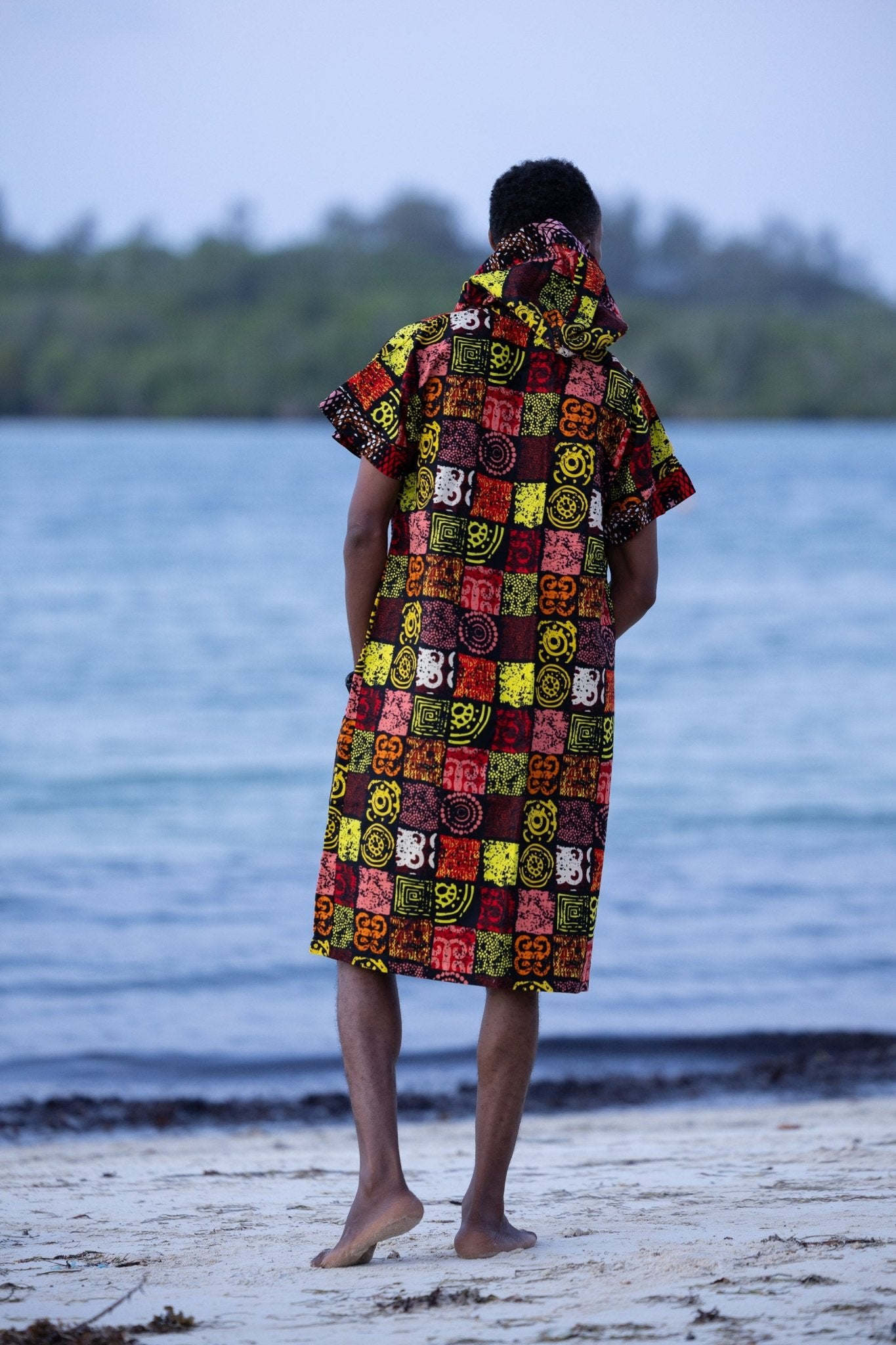 Spice Mix Short Cover - Up — Luxury Resort Wear - Zawadi Hat Fashion