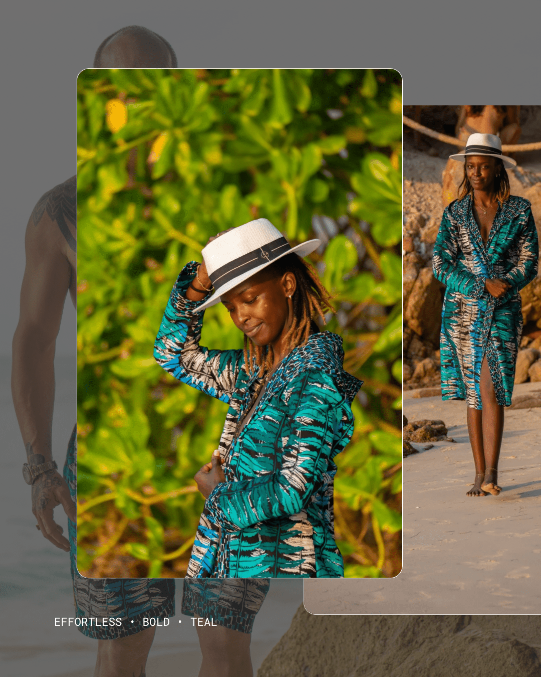 Tropical Island Editorial — Thailand / Kenya Coast / Zanzibar - Zawadi Hat Fashion