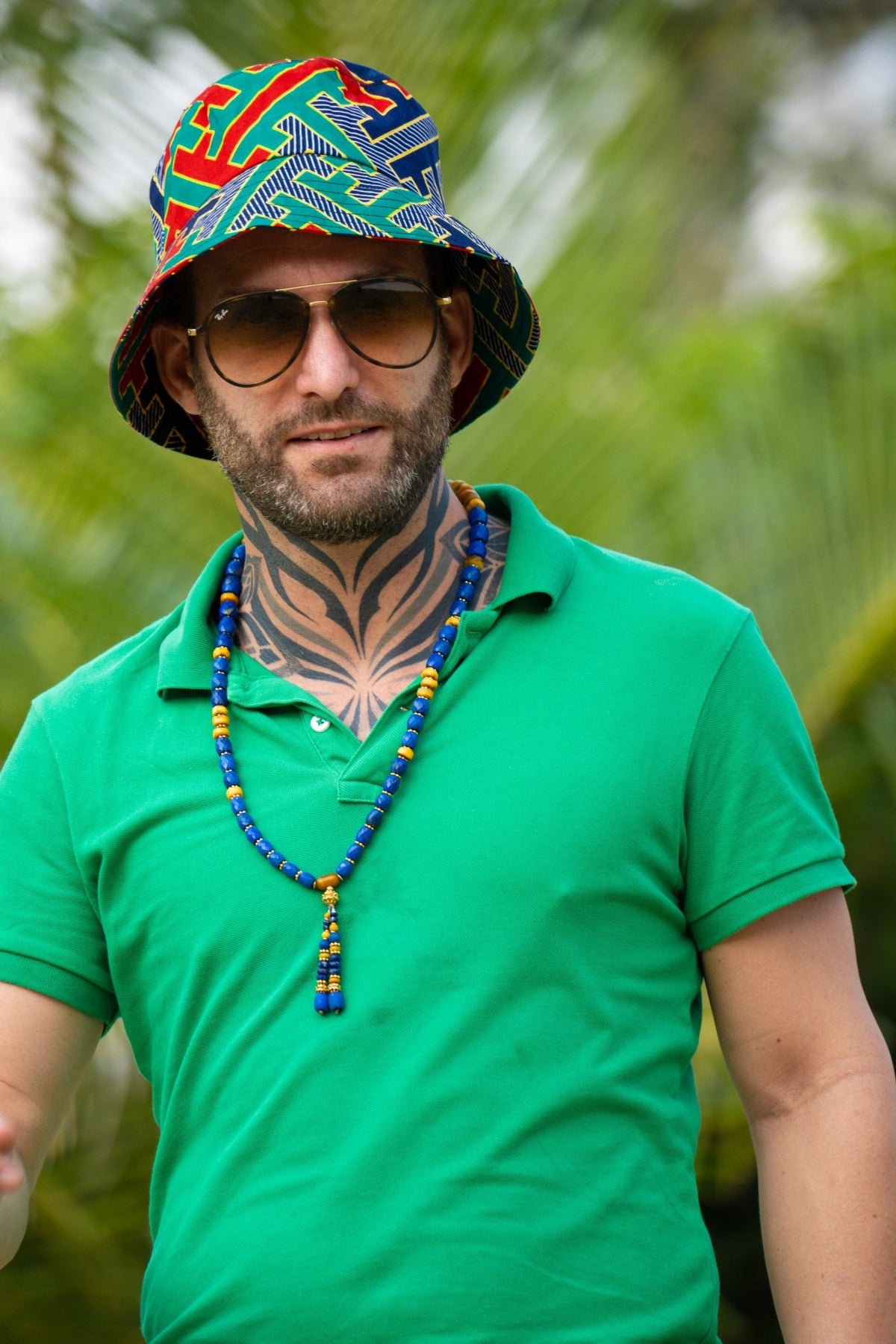 Zamu African Print Bucket Hat - Zawadi Hat Fashion