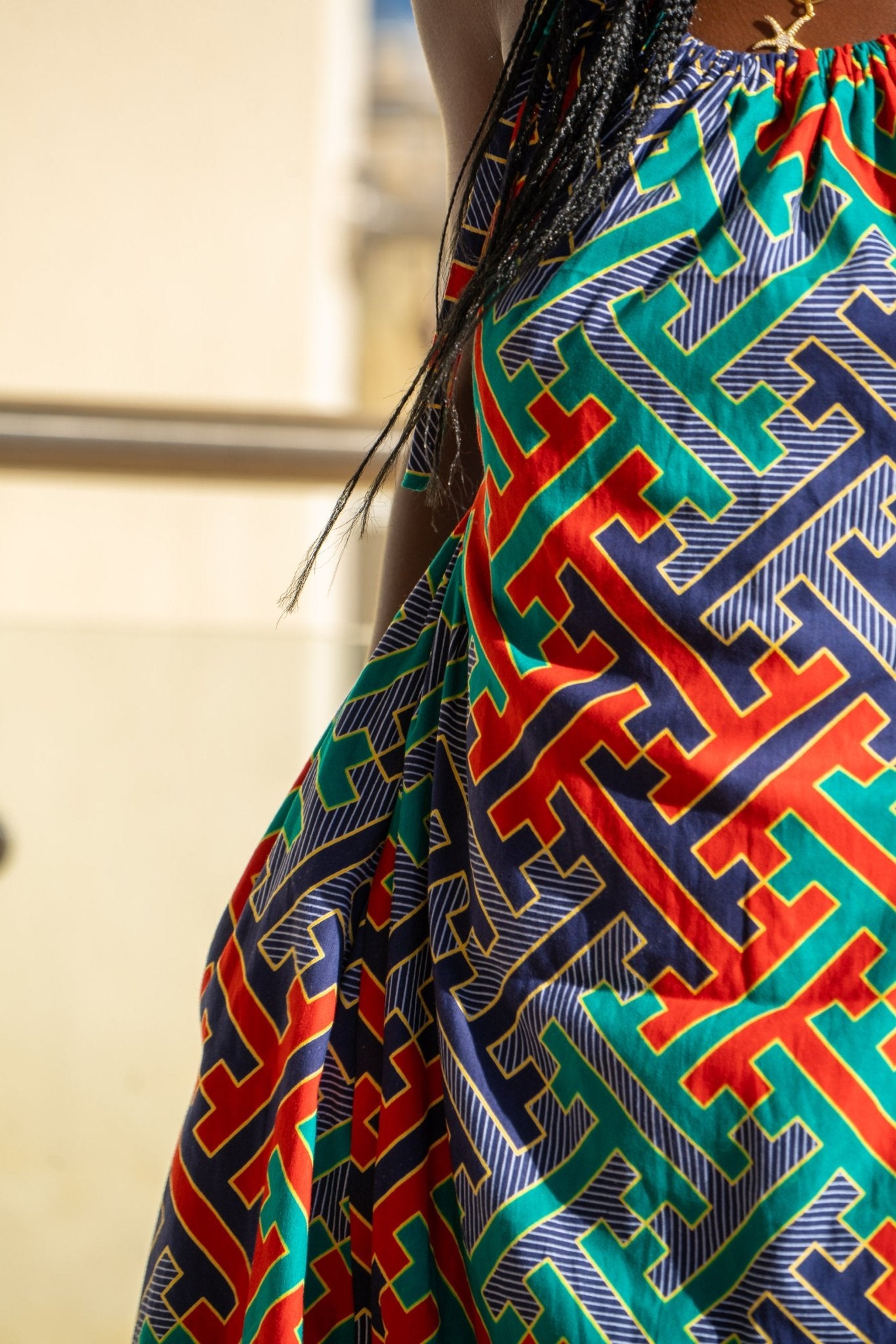 Zamu Open Back Dress - Zawadi Hat Fashion