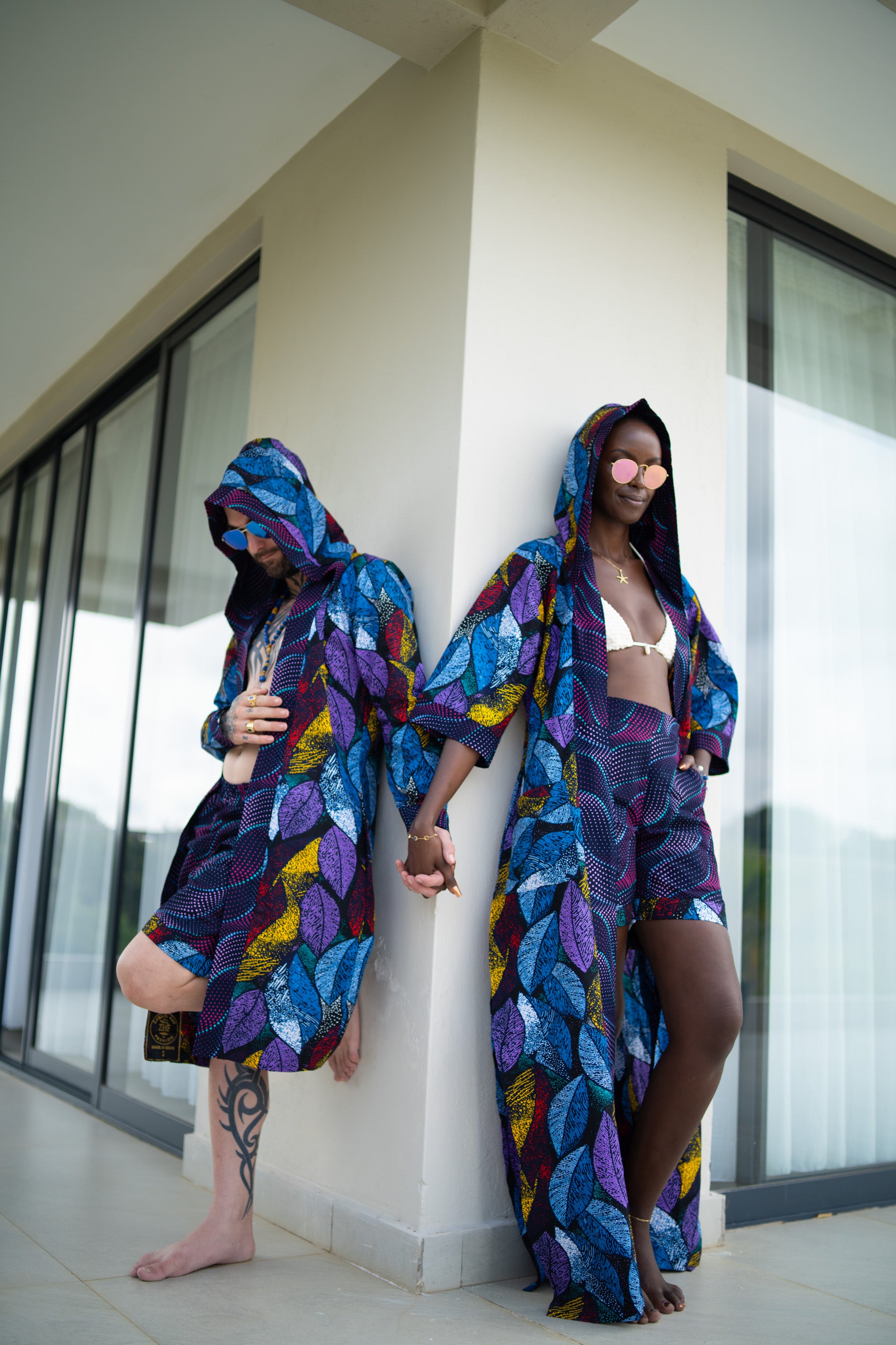 Midnight Garden Shorts Male/Female