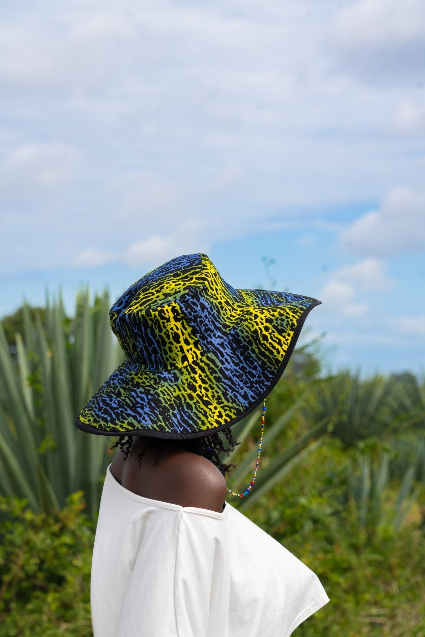 Electric Safari African Print Bucket & Safari Hats - Zawadi Hat Fashion