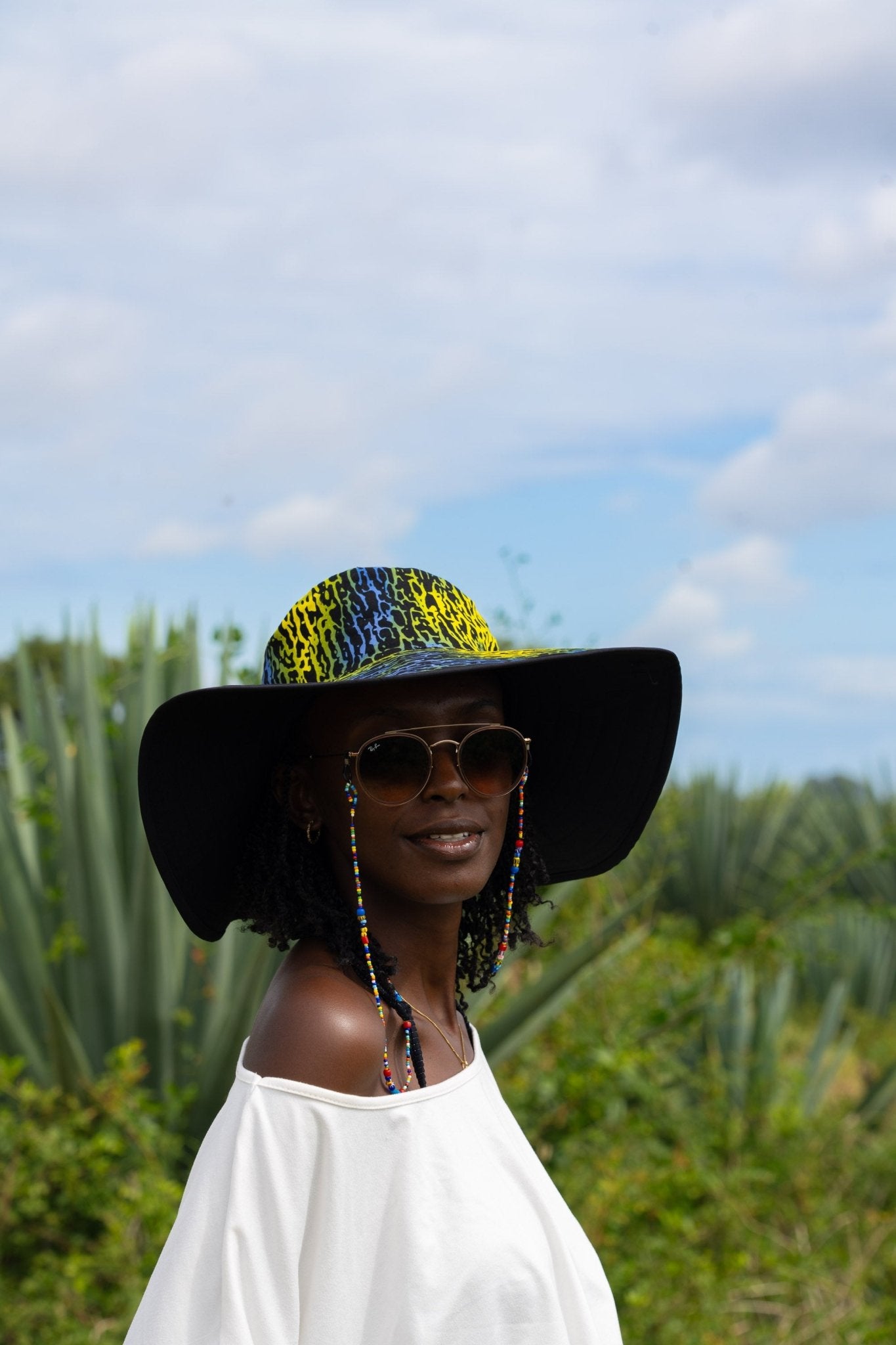 Electric Safari African Print Bucket & Safari Hats - Zawadi Hat Fashion