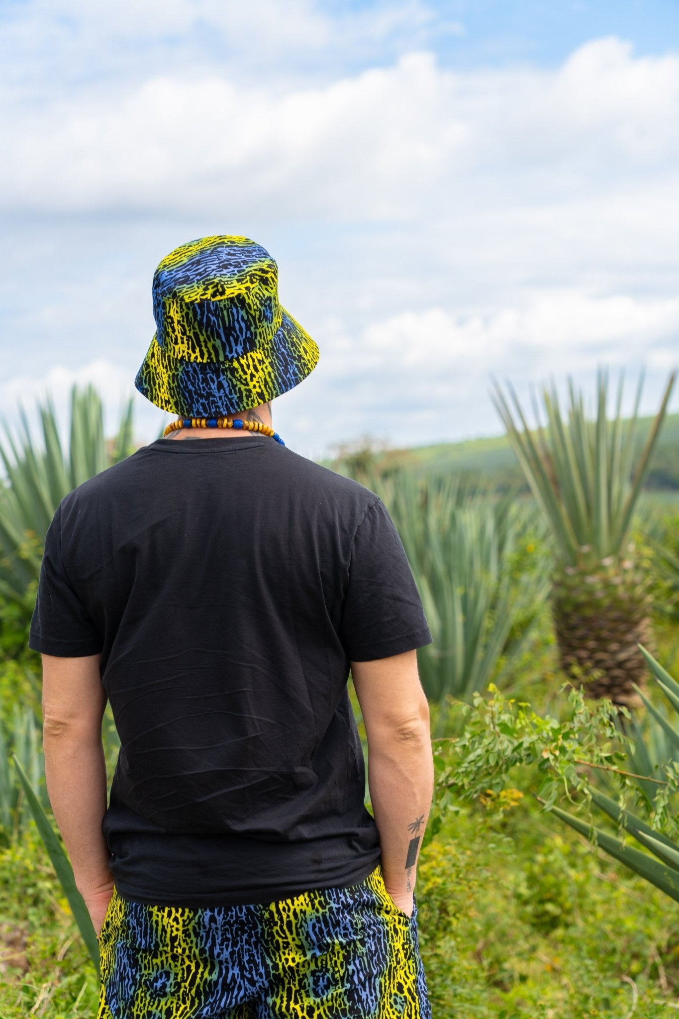 Electric Safari African Print Bucket & Safari Hats - Zawadi Hat Fashion