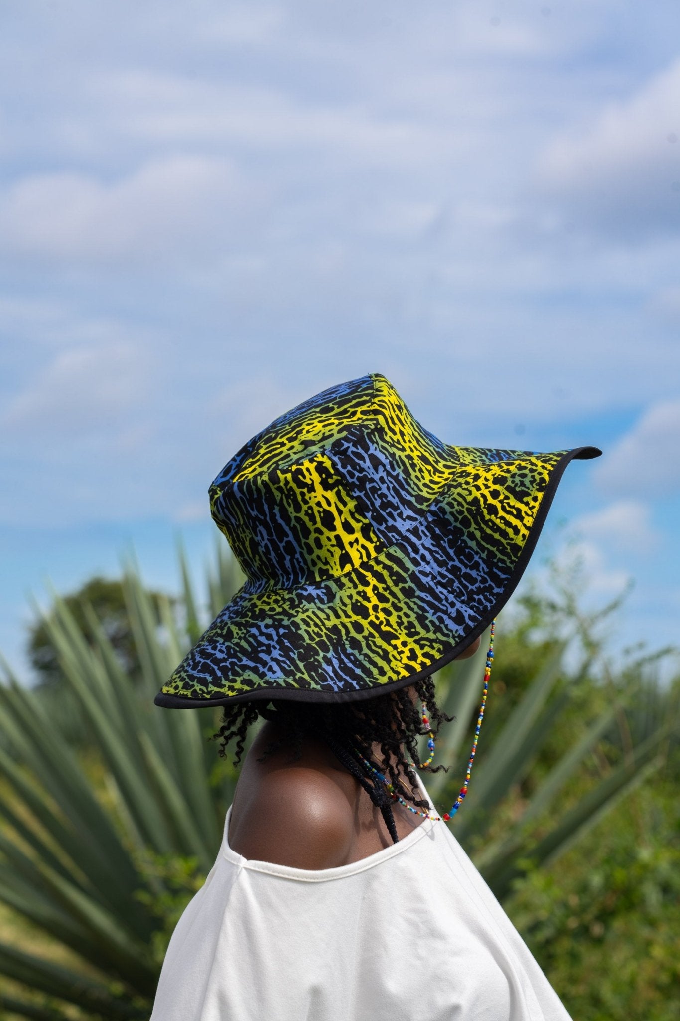 Electric Safari African Print Bucket & Safari Hats - Zawadi Hat Fashion