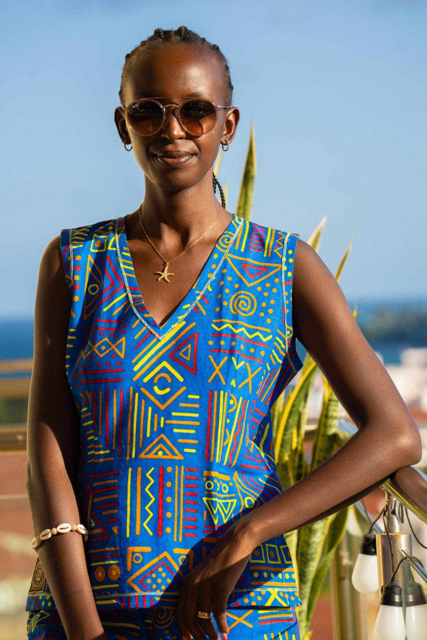 Female Tribal Echo Set - Zawadi Hat Fashion