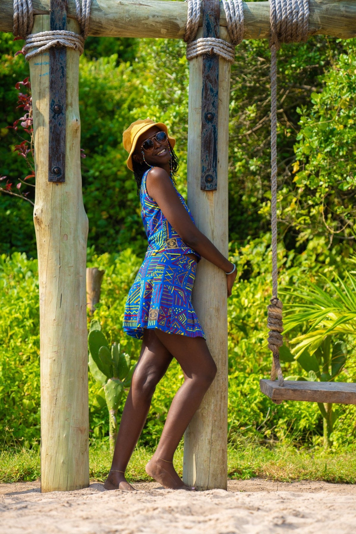 Female Tribal Echo Tennis Set - Zawadi Hat Fashion