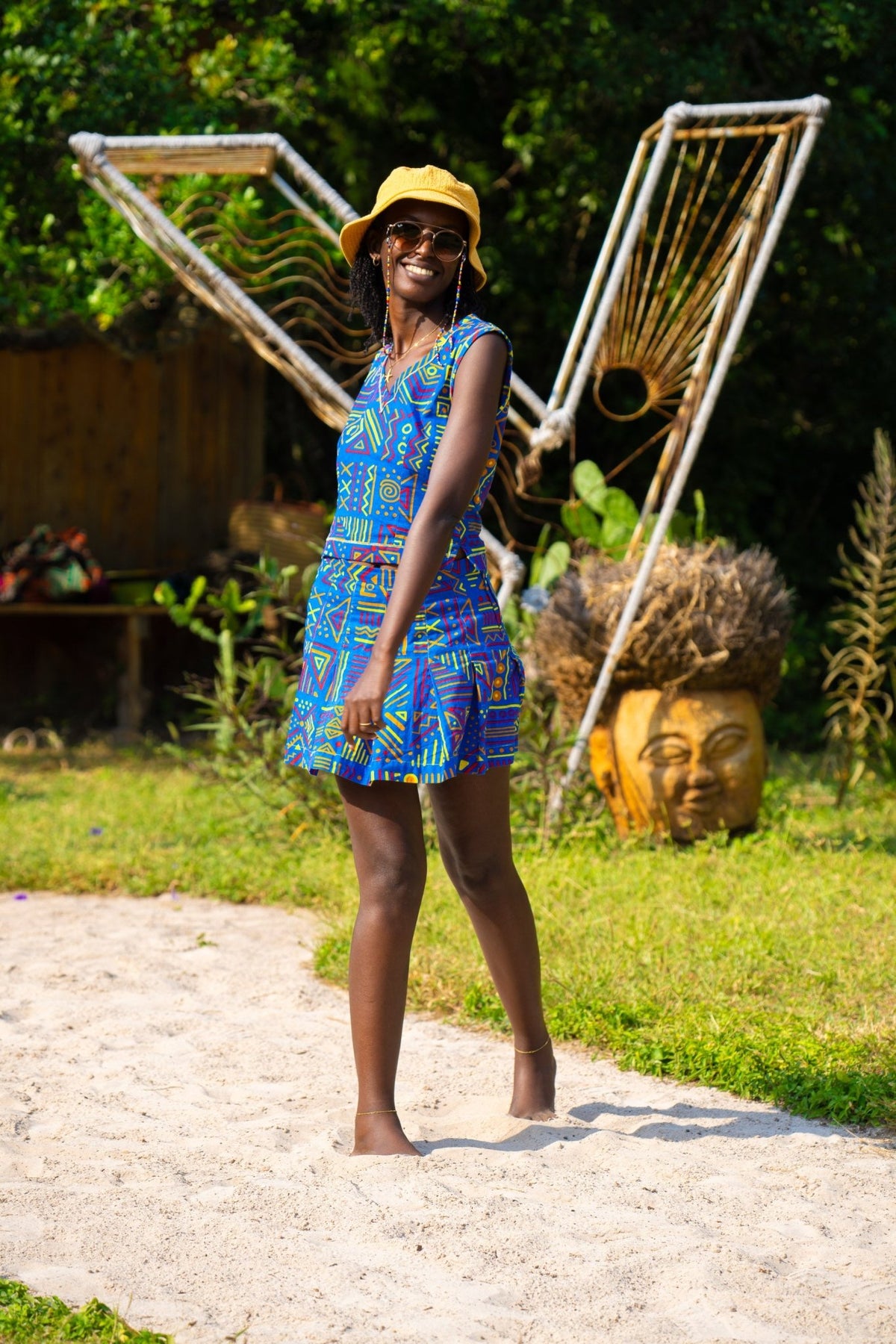 Female Tribal Echo Tennis Set - Zawadi Hat Fashion