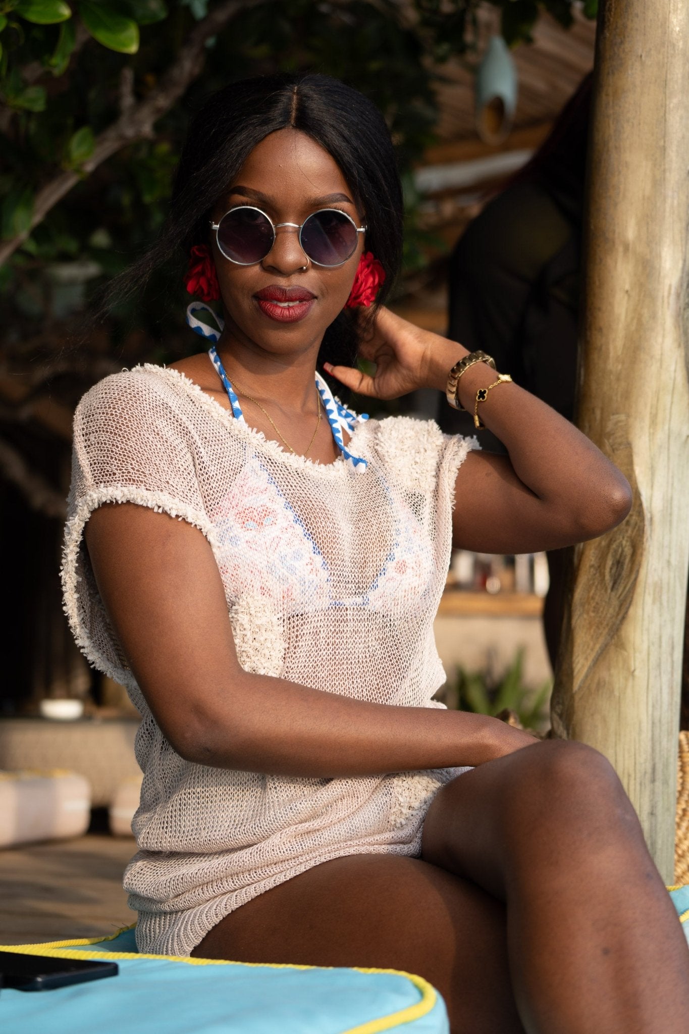 Kenya Coast / Zanzibar - Golden Sunset Lifestyle Shoot - Zawadi Hat Fashion