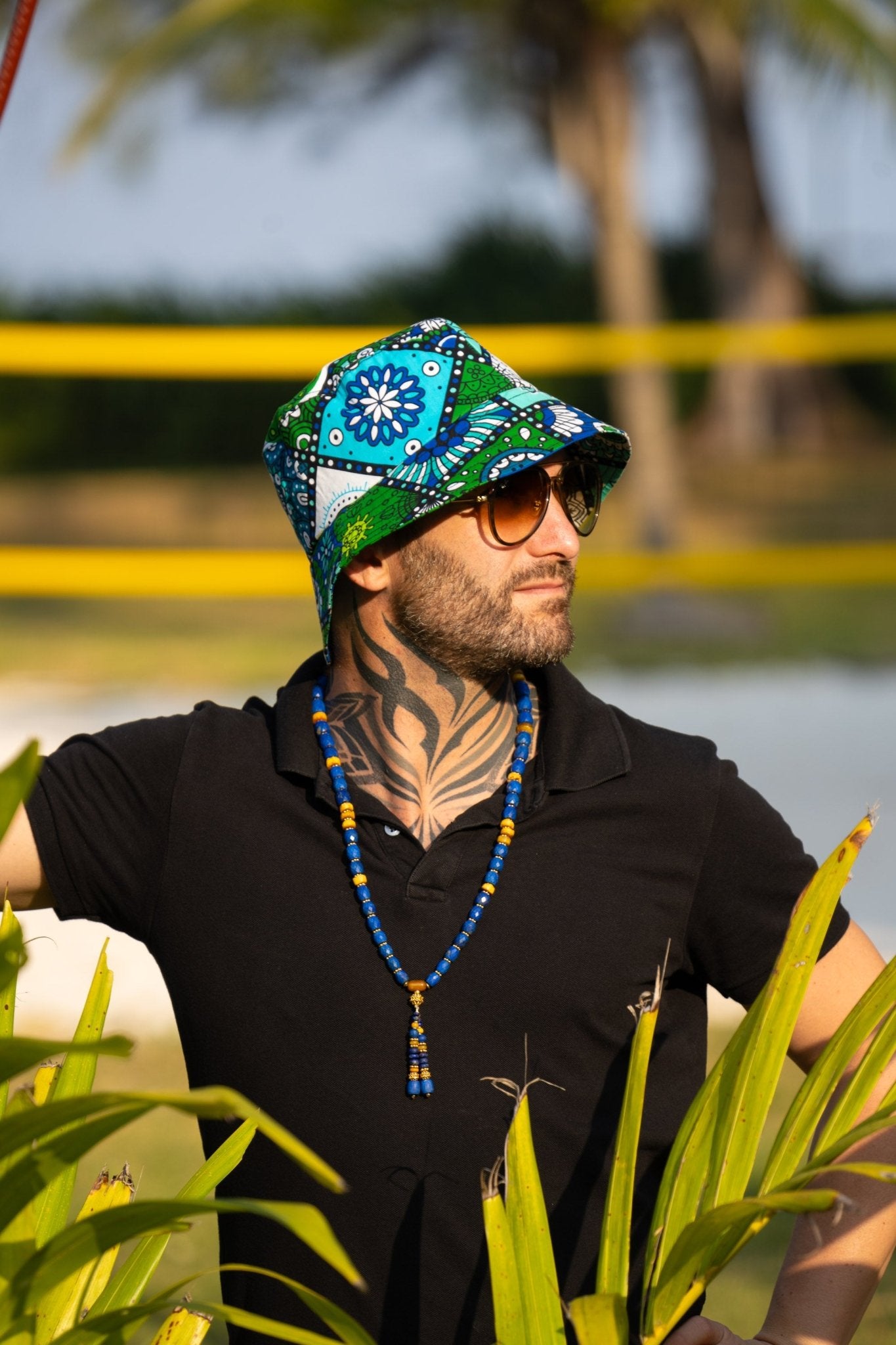 Mandala Bloom African Print Bucket Hats - Zawadi Hat Fashion