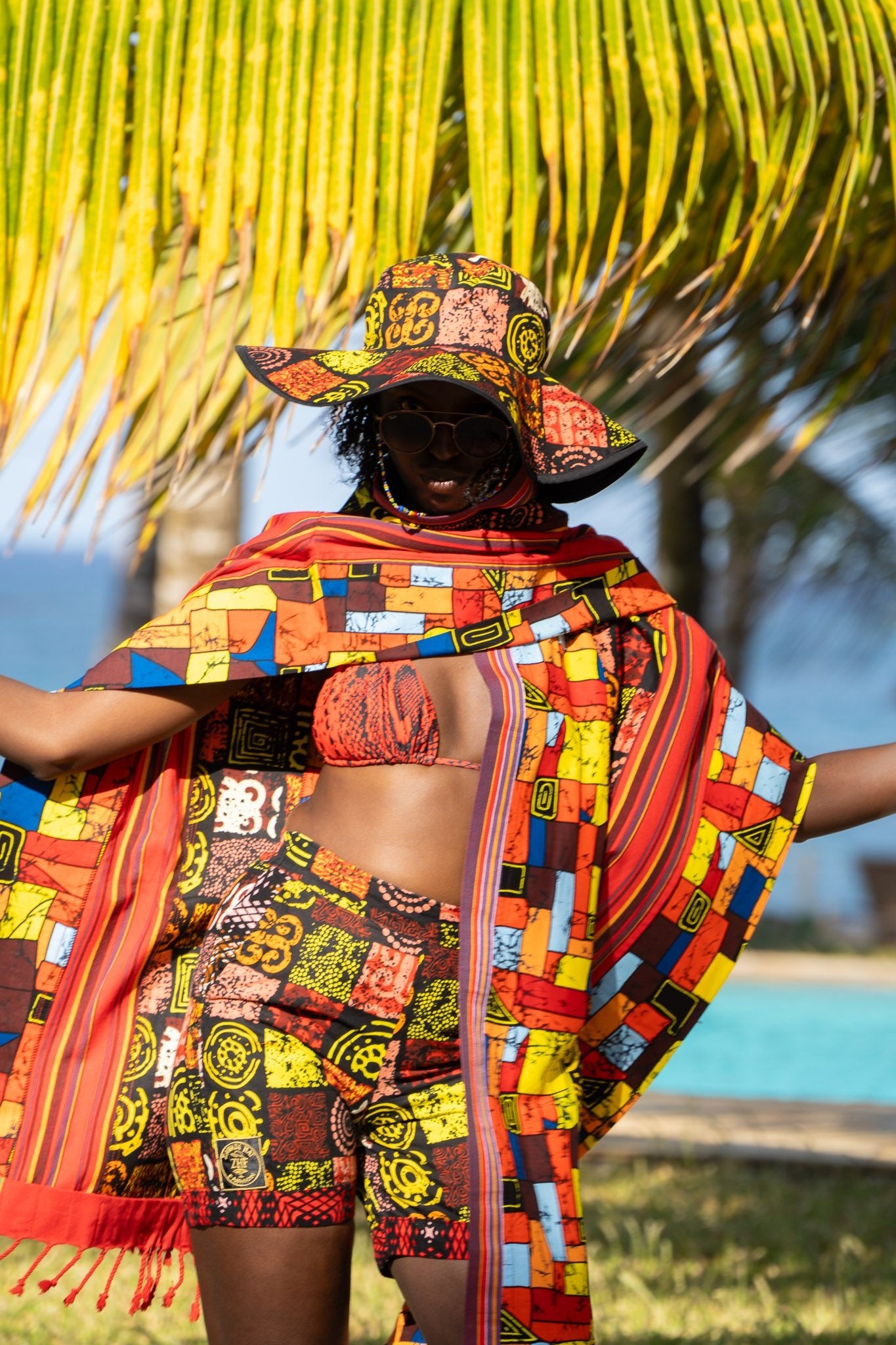 Spice Mix African Print Bucket & Safari Hats - Zawadi Hat Fashion