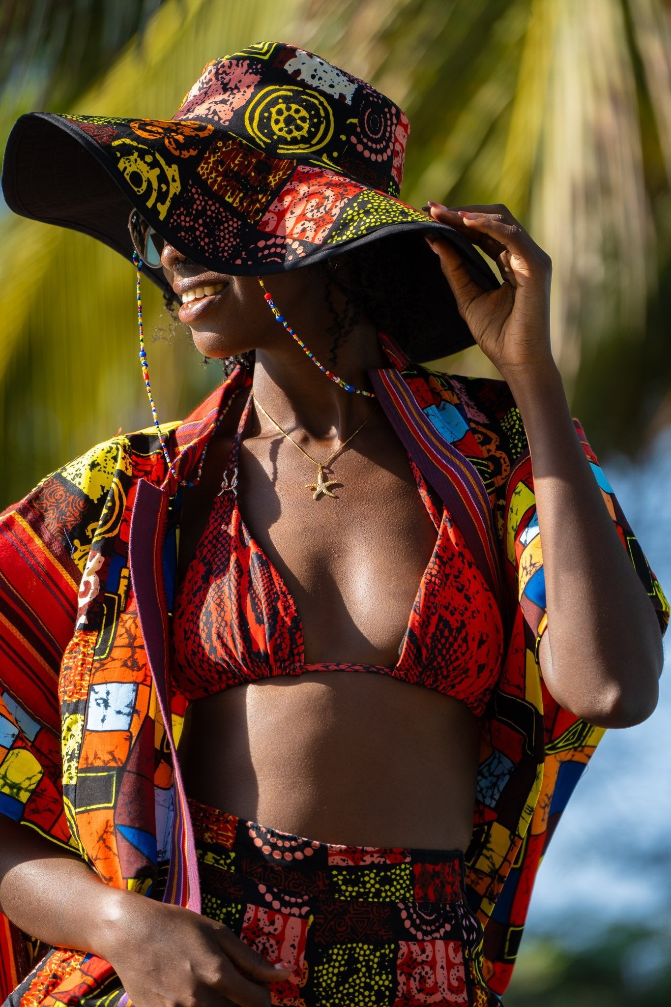 Spice Mix African Print Bucket & Safari Hats - Zawadi Hat Fashion
