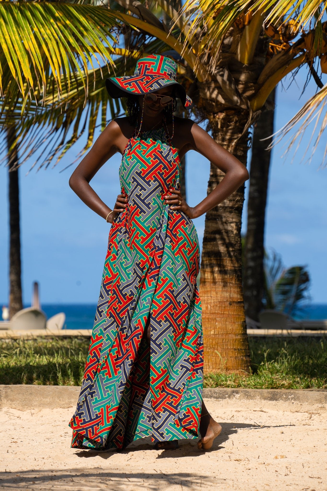 Zamu African Print Bucket & Safari Hats - Zawadi Hat Fashion