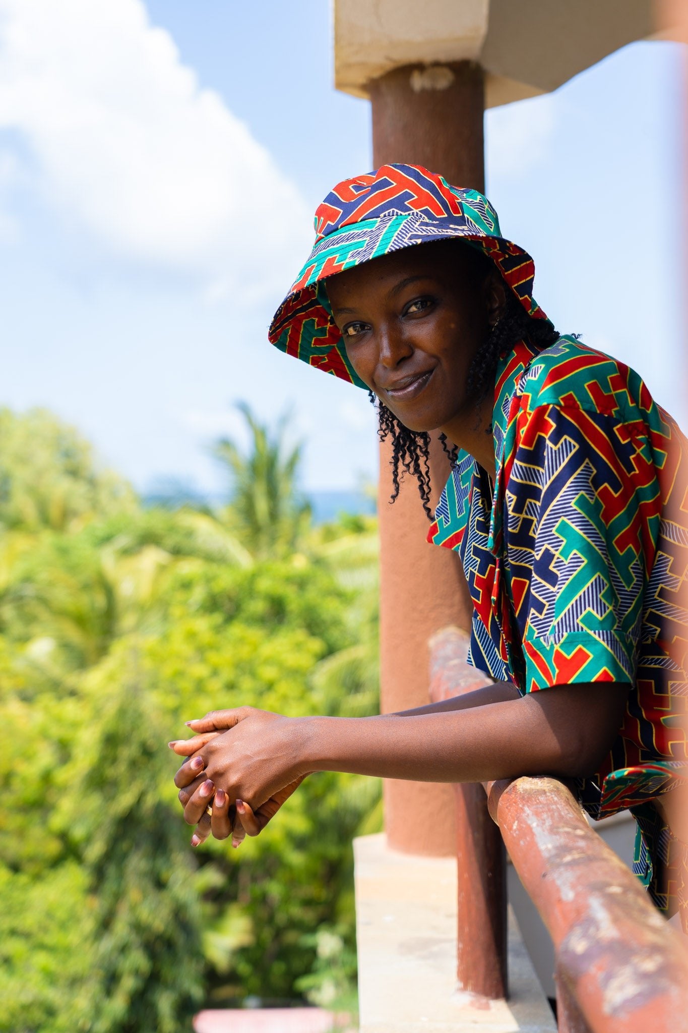 Zamu African Print Bucket & Safari Hats - Zawadi Hat Fashion